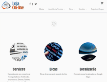 Tablet Screenshot of logicservice.com.br